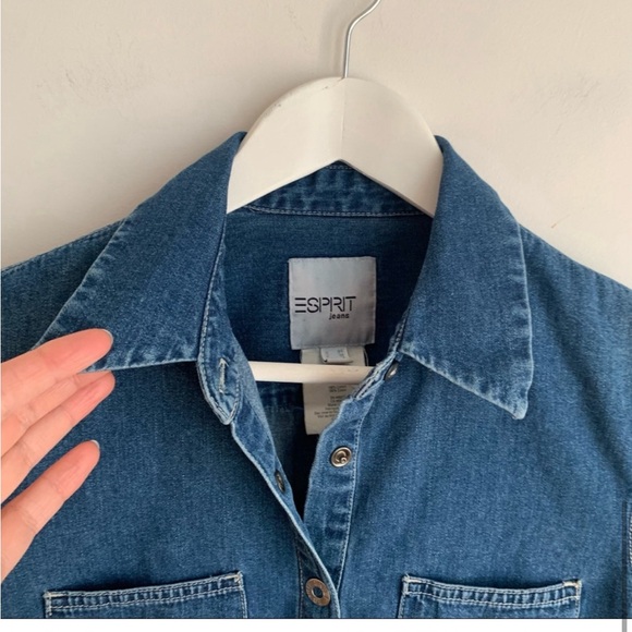 ESPRIT vintage size 4 denim dress. Excellent condition. - Picture 3 of 4